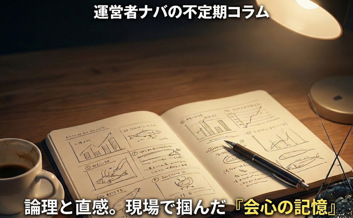 【運営者ナバのコラム(R8.2.15便)】意図通りに釣った「狙い通りの一杯」のご紹介