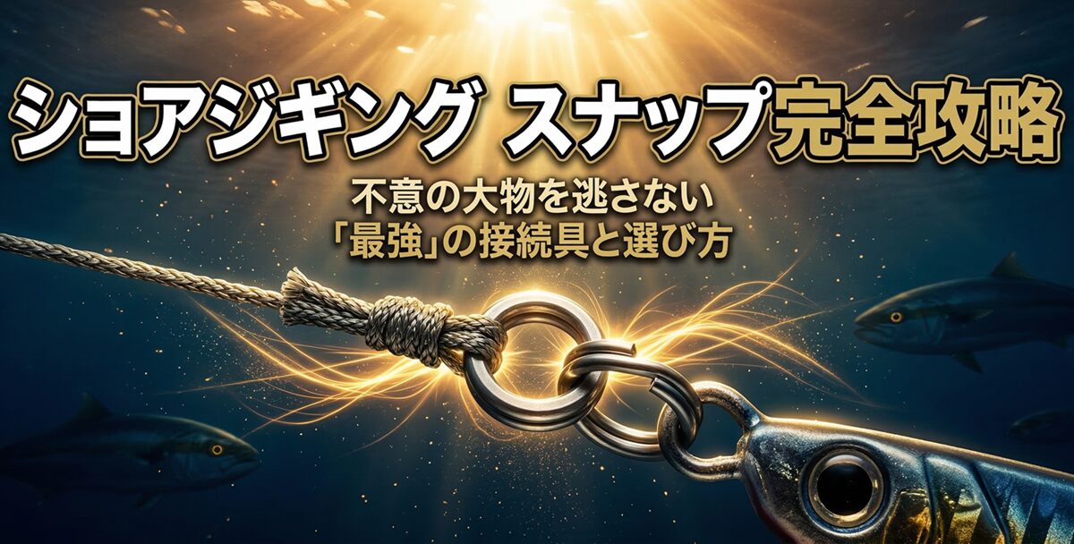 ショアジギングのスナップのおすすめ記事用アイキャッチ画像