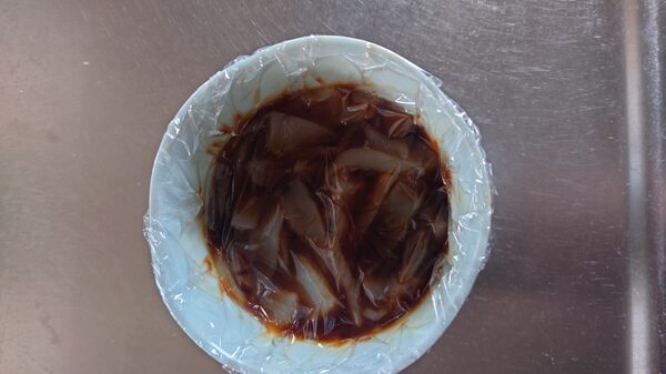 アオリイカの「漬け」の写真